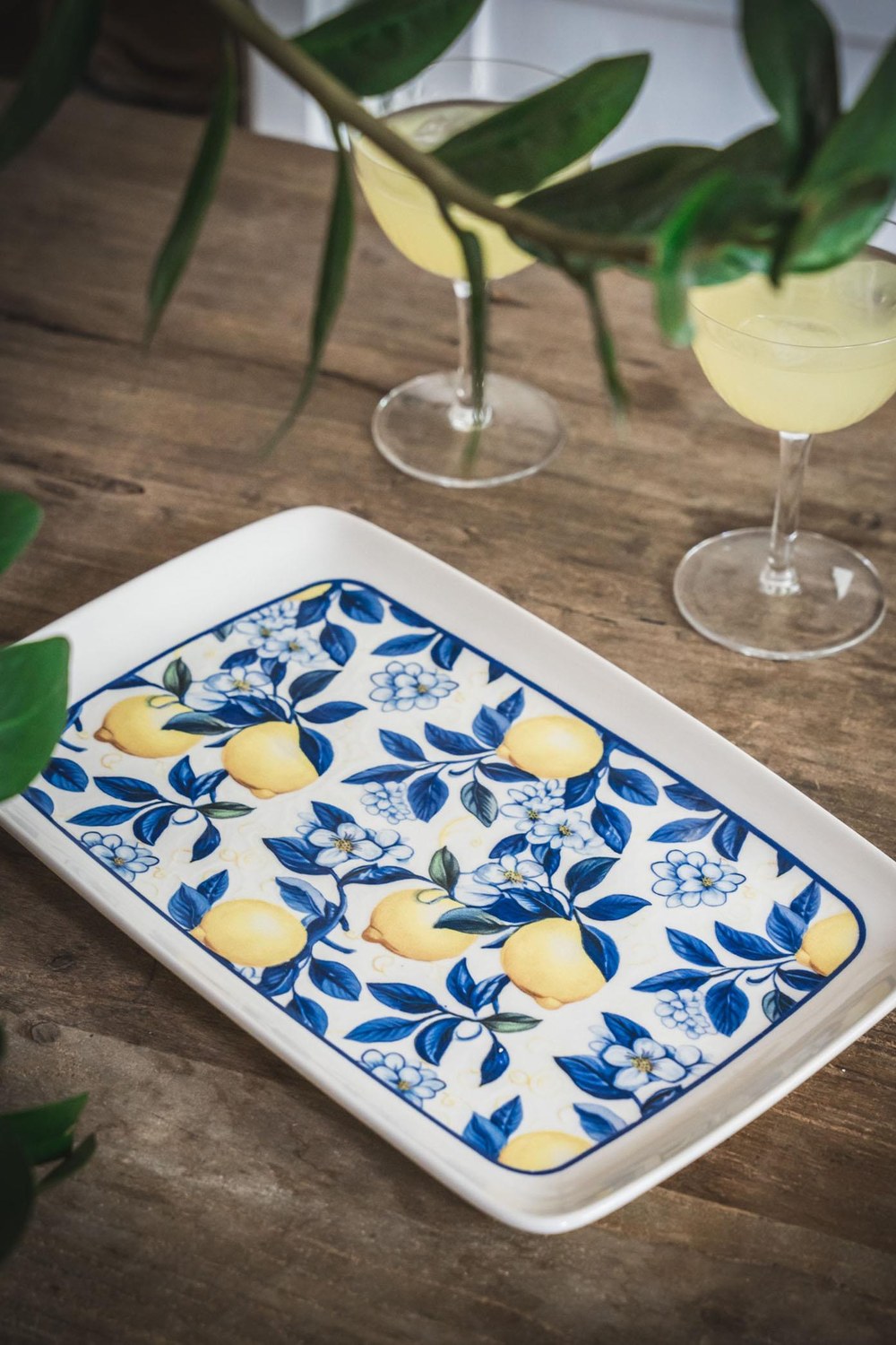 Odore Di Limone Dikdörtgen Servis Tabağı 31x20 Cm - 0