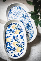 Odore Di Limone Oval Servis Tabağı 2'li, 23 × 14 Cm - 1