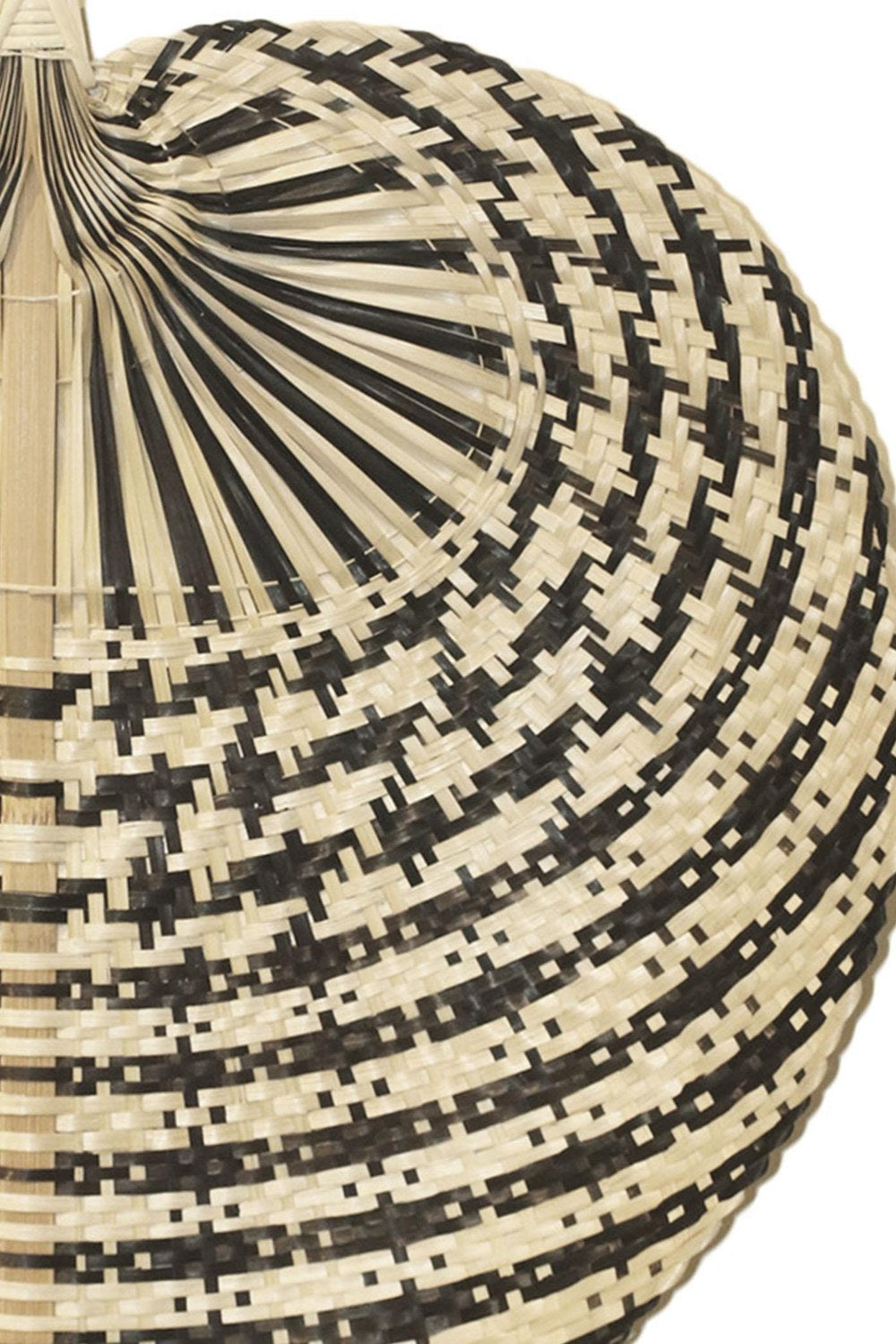 Dekoratif Bambu Duvar Dekoru, Siyah, 67 × 57 × 71 Cm - 1