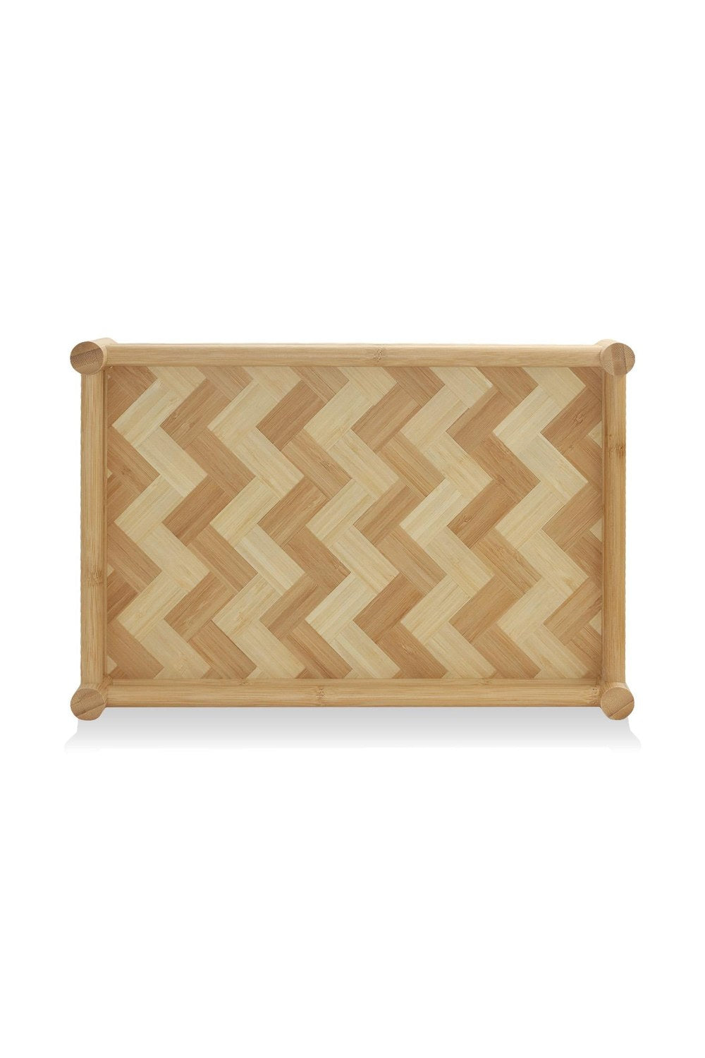 Wicker Bambu Tepsi, 41 × 28 × 5 Cm - 1