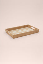 Wicker Bambu Tepsi, 33 × 23 × 4 Cm - 2