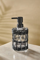 Rattan Sıvı Sabunluk, Siyah, 330 Ml - 0
