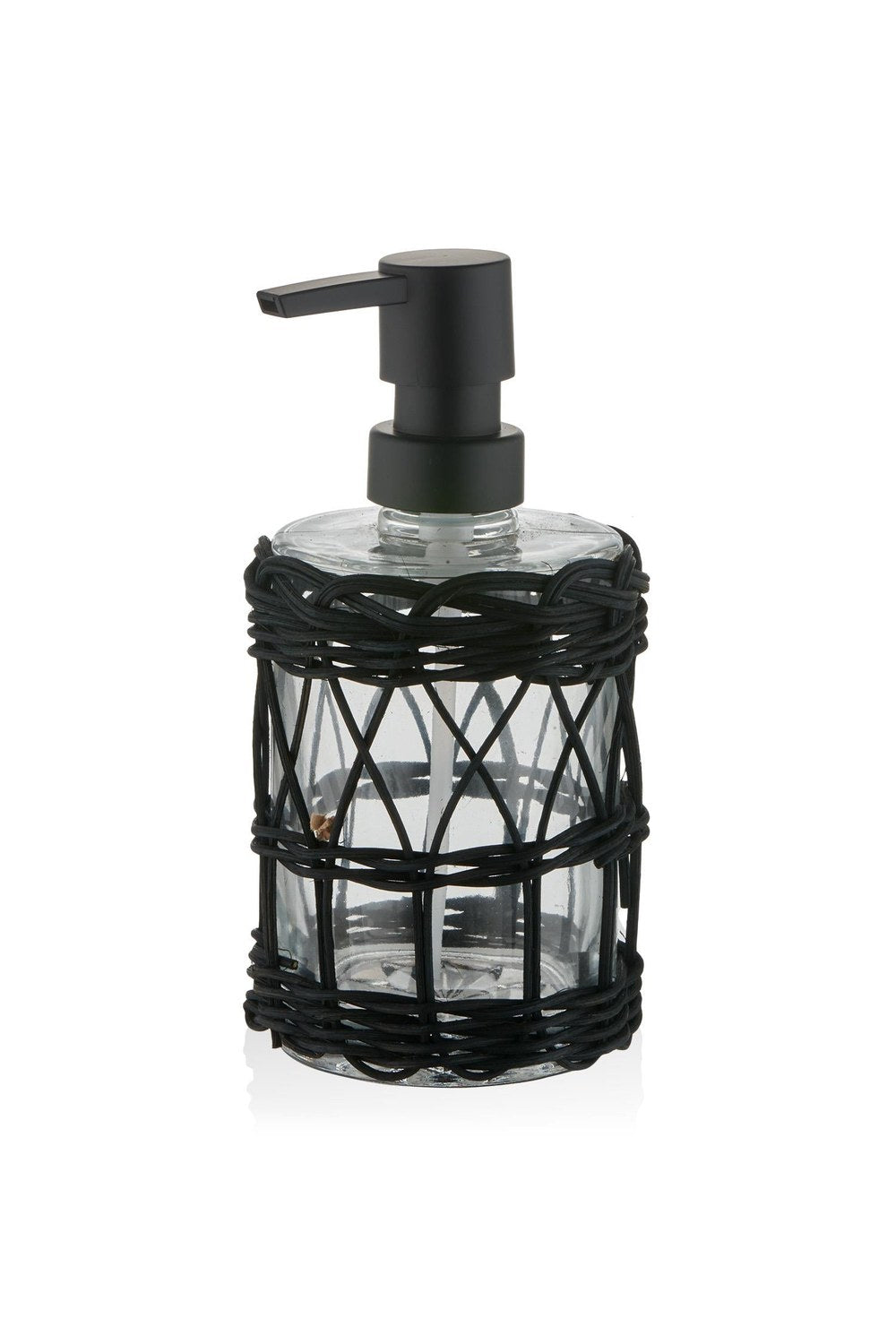 Rattan Sıvı Sabunluk, Siyah, 330 Ml - 1