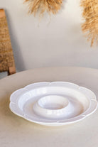 Grande Servis Tabağı Bölmeli Beyaz 39 Cm - 0