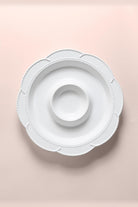 Grande Servis Tabağı Bölmeli Beyaz 39 Cm - 2
