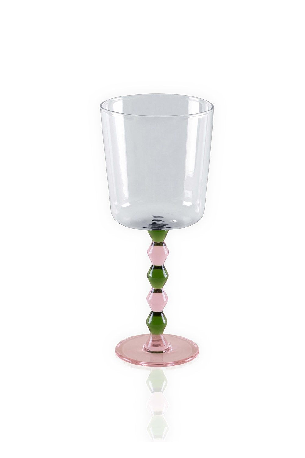 Bead Şarap Kadehi, Yeşil, 300 Ml - 0