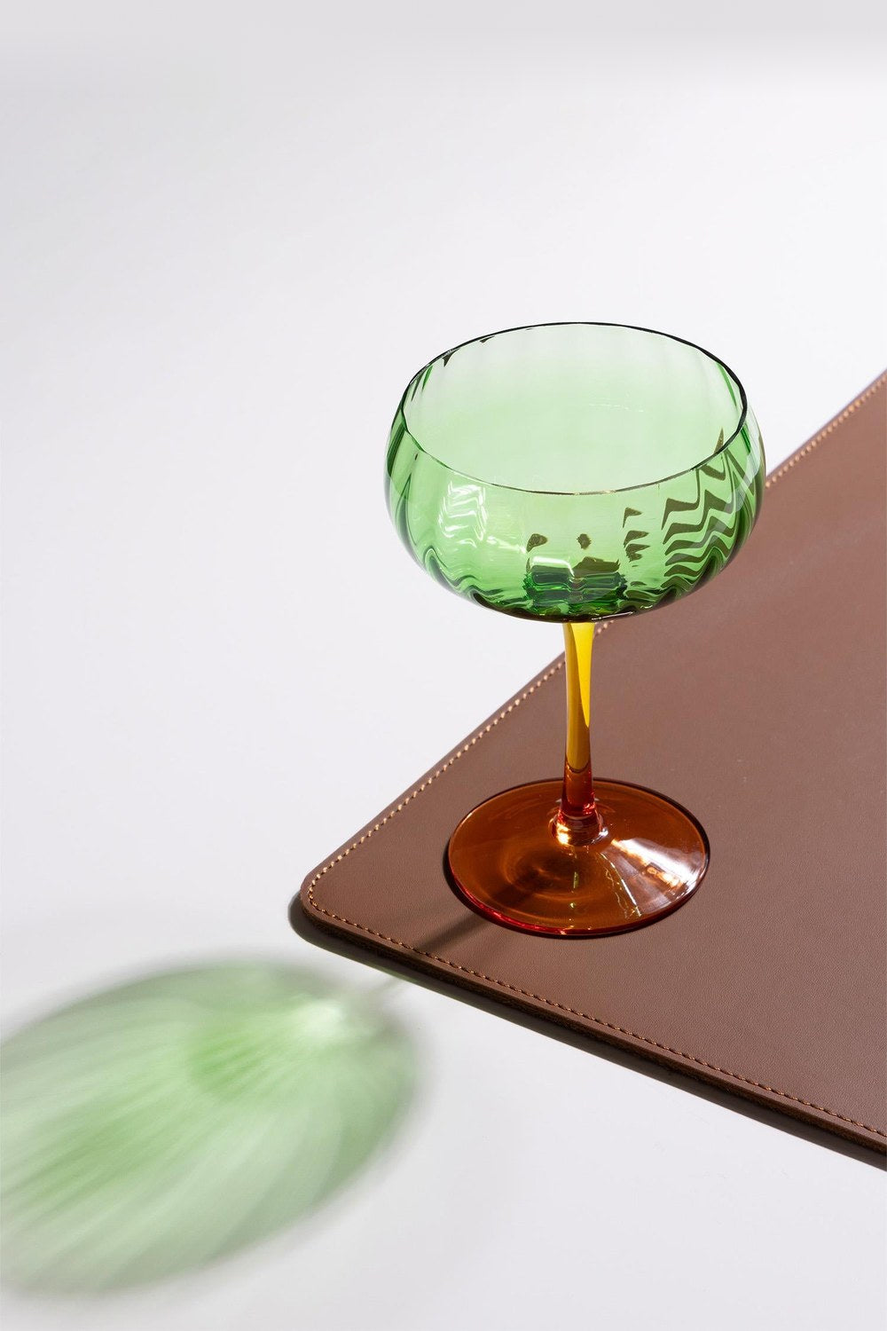 Ayaklı Cam Dondurma Kasesi, Yeşil, 240 Ml - 3