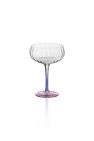 Ayaklı Cam Dondurma Kasesi, Mavi & Pembe, 240 Ml - 3