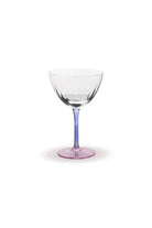 Ayaklı Cam Dondurma Kasesi, Mavi & Pembe, 280 Ml - 3