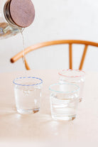 Borosilikat Su Bardağı Mavi 320 Ml - 1
