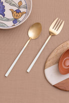 Bianco Salata Servis Takımı, Gold, 2 Parça - 0