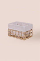 Braid Hasır Organizer Sepet, Naturel, 22 × 14 × 13 Cm - 2