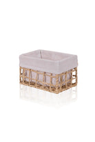 Braid Hasır Organizer Sepet, Naturel, 22 × 14 × 13 Cm - 3