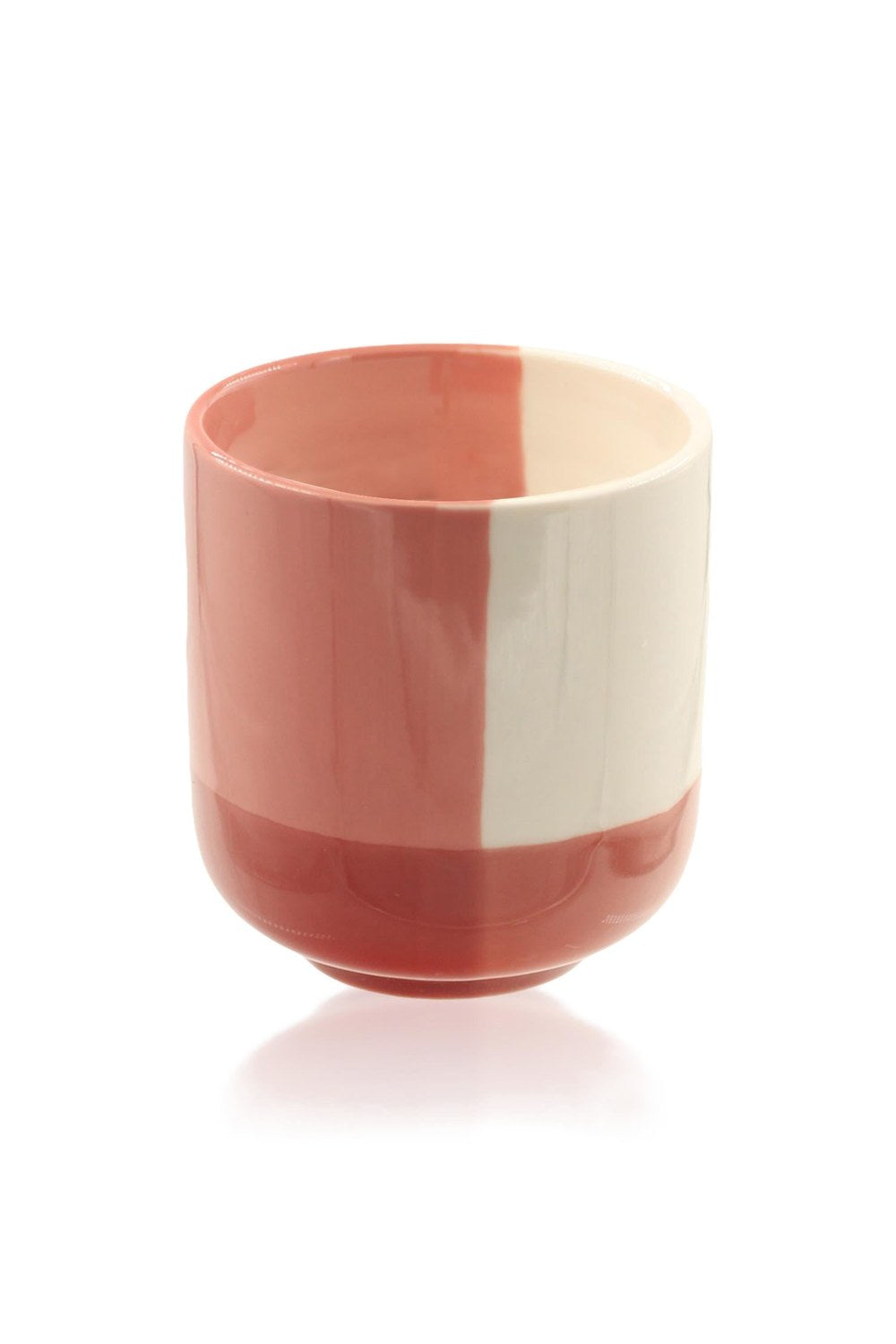 Porselen Saksı Pembe 9x10 Cm - 0