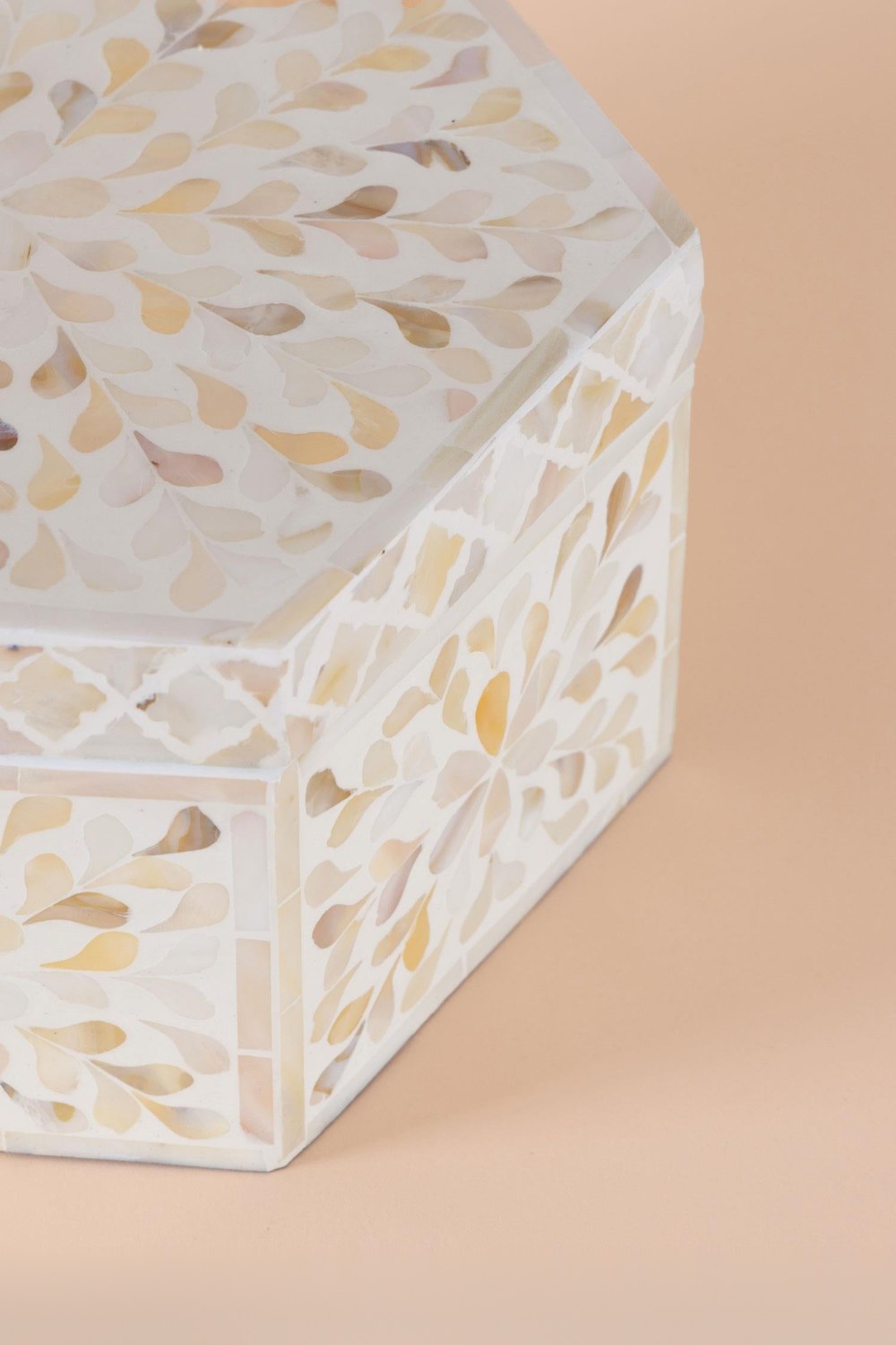 Sedef Altıgen Kutu 24x21x12 Cm - 2