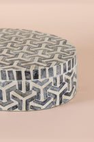 Sedef Yuvarlak Kutu 30x23x8 Cm - 2
