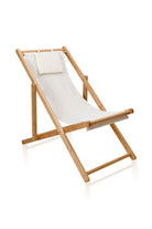 Bambu Katlanır Şezlong Sandalye - 1