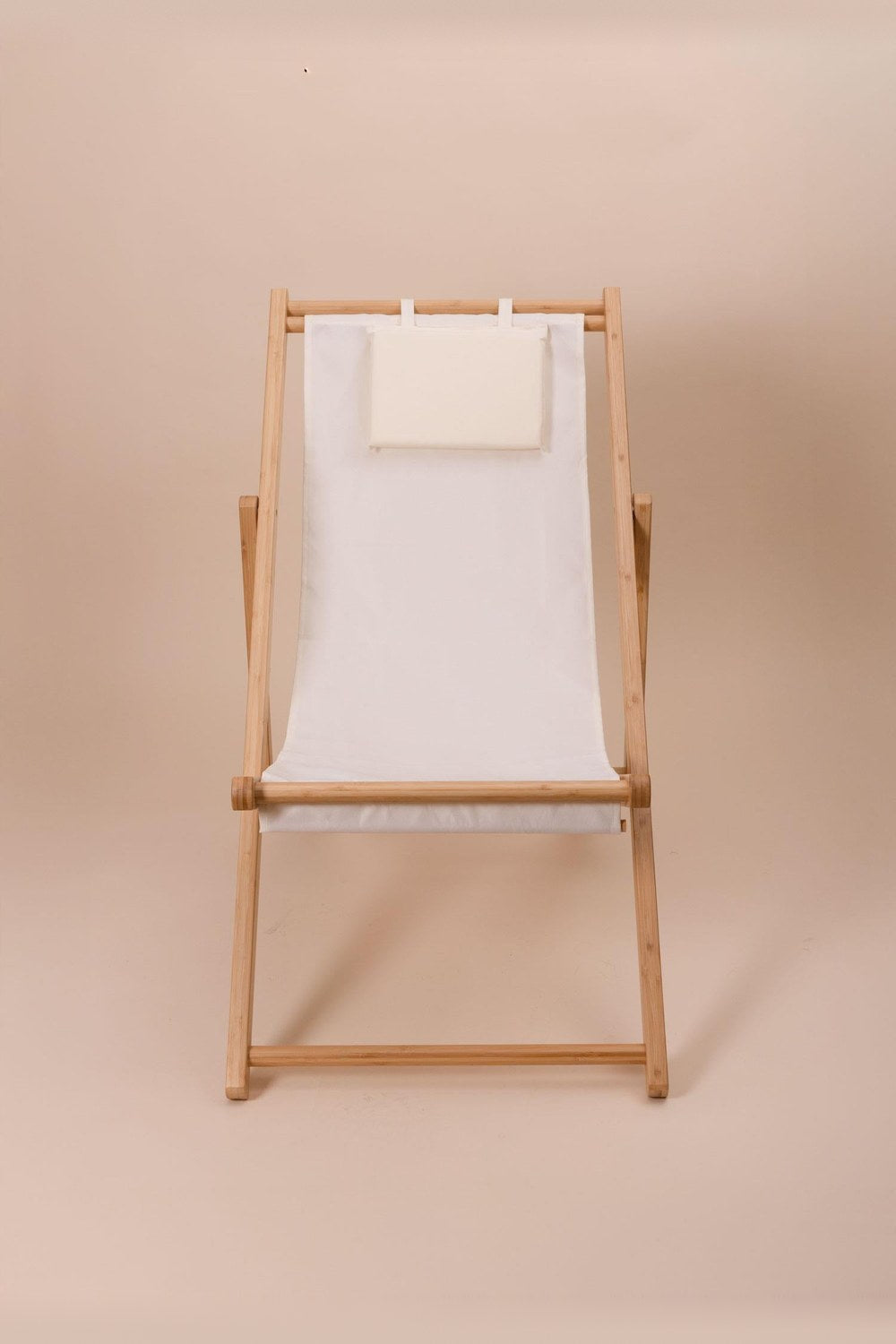 Bambu Katlanır Şezlong Sandalye - 3