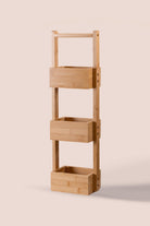 Bambu 3 Katlı Düzenleyici Raf, 65 × 20 × 13 Cm - 2