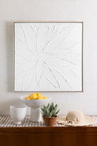 Kabartma Kanvas Tablo, 80 × 80 Cm - 0