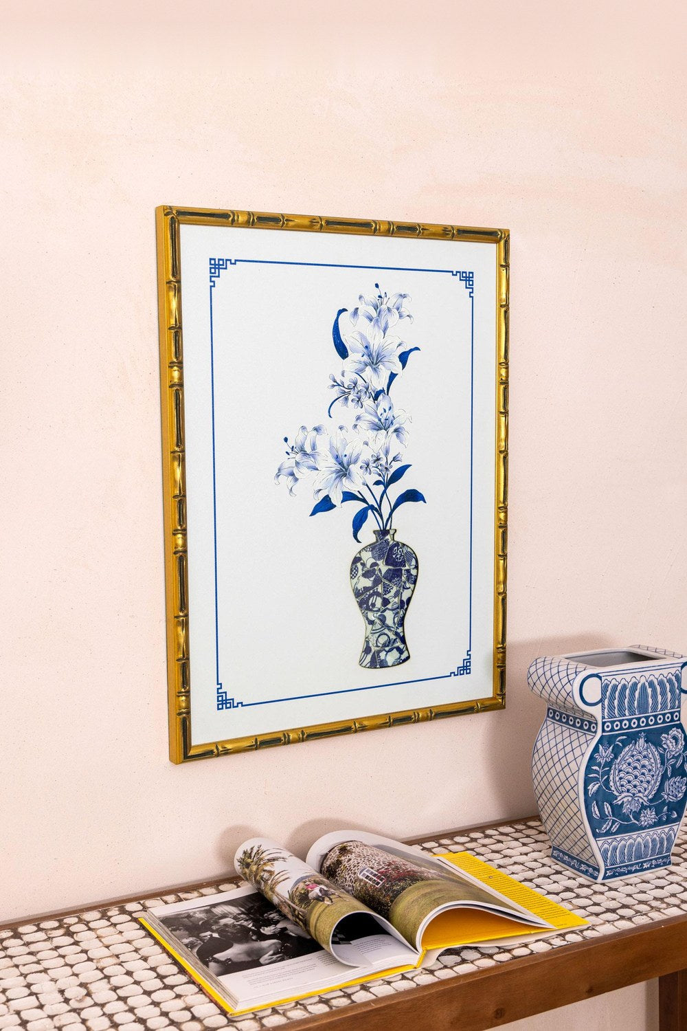 Floral Tablo 60x80x4 Cm - 1