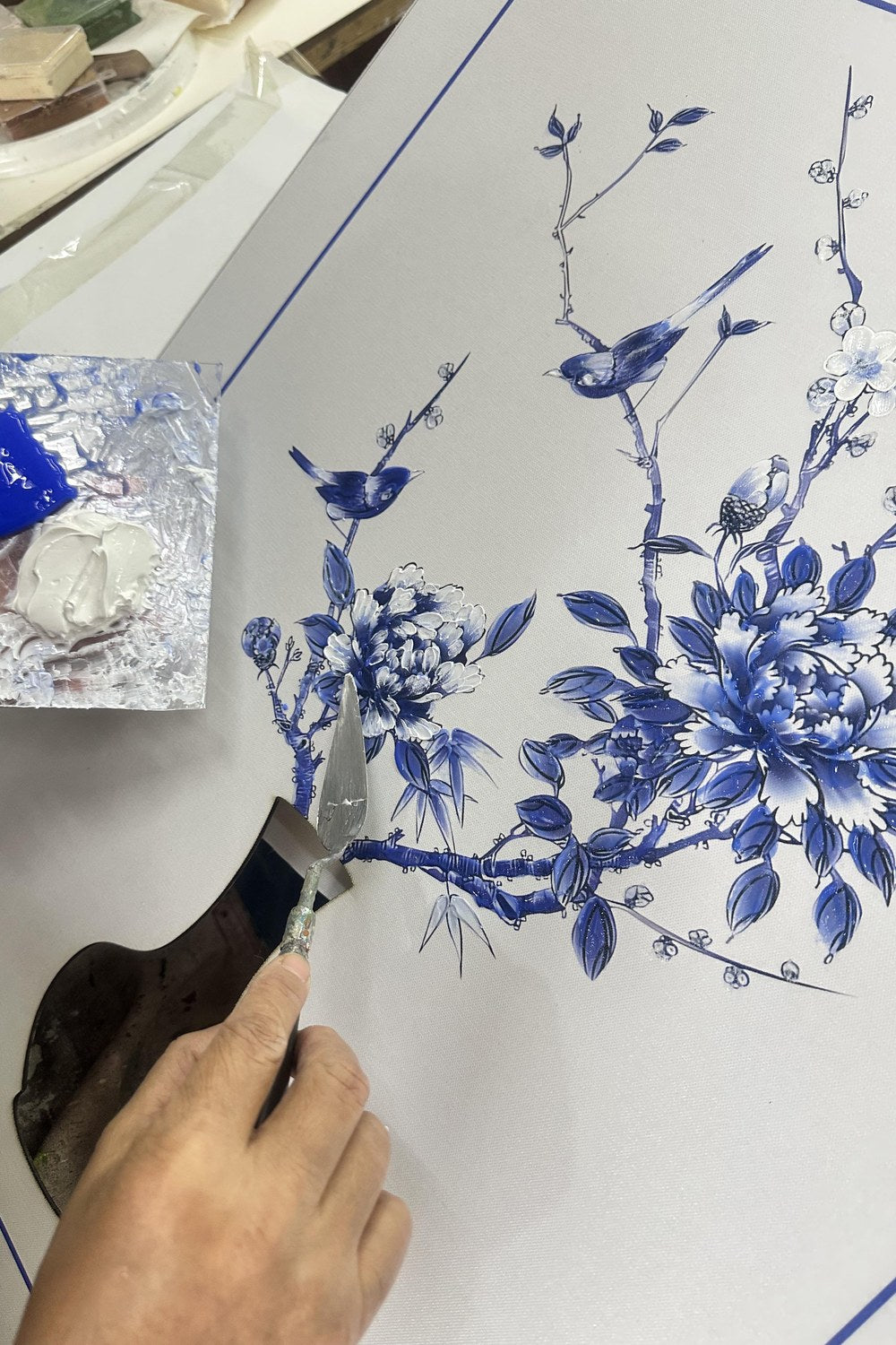 Floral Tablo 60x80x4 Cm - 3