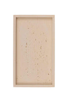 Travertine Banyo Tepsisi Bej 28x16x3 Cm - 1