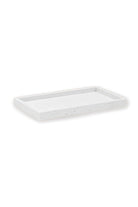 Travertine Banyo Tepsisi Beyaz 28x16x3 Cm - 4