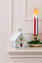 Dekoratif Led Işıklı Ev Biblo, 13 × 11 × 22 Cm - 2
