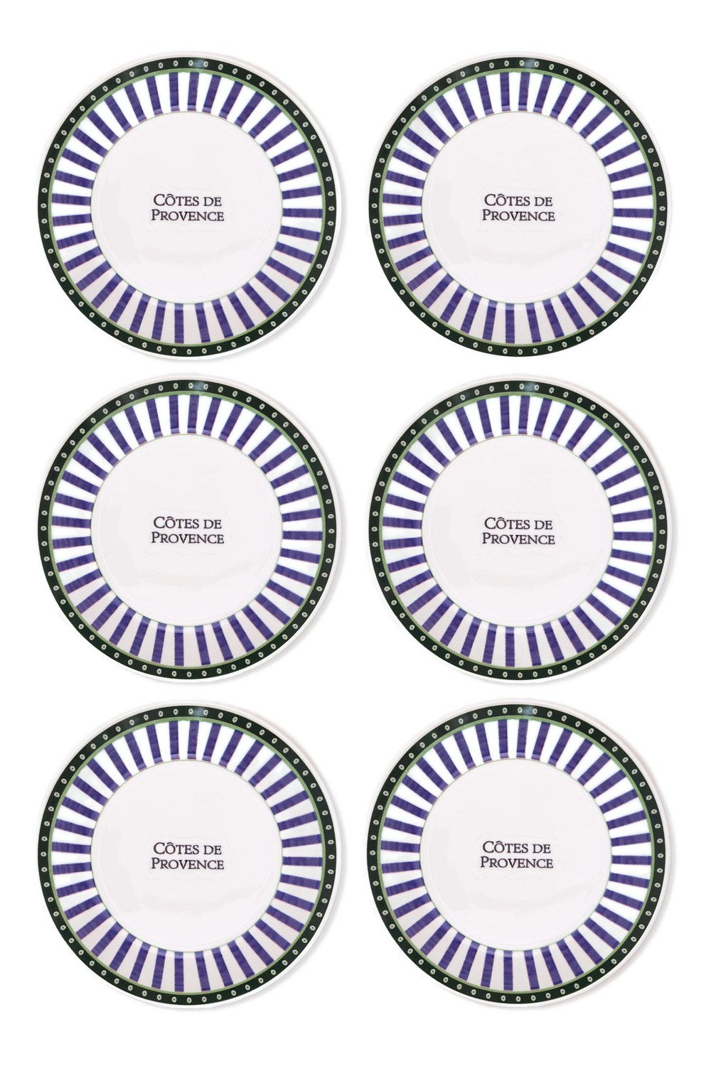 Provence Yemek Tabağı 6'lı Set, 20 Cm - 1