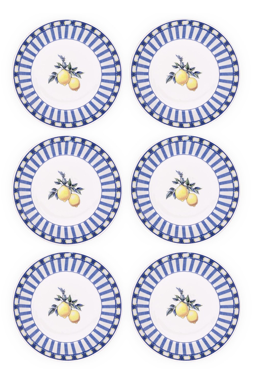 Odore Di Limone Yemek Tabağı 6'lı Set, 20 Cm - 4