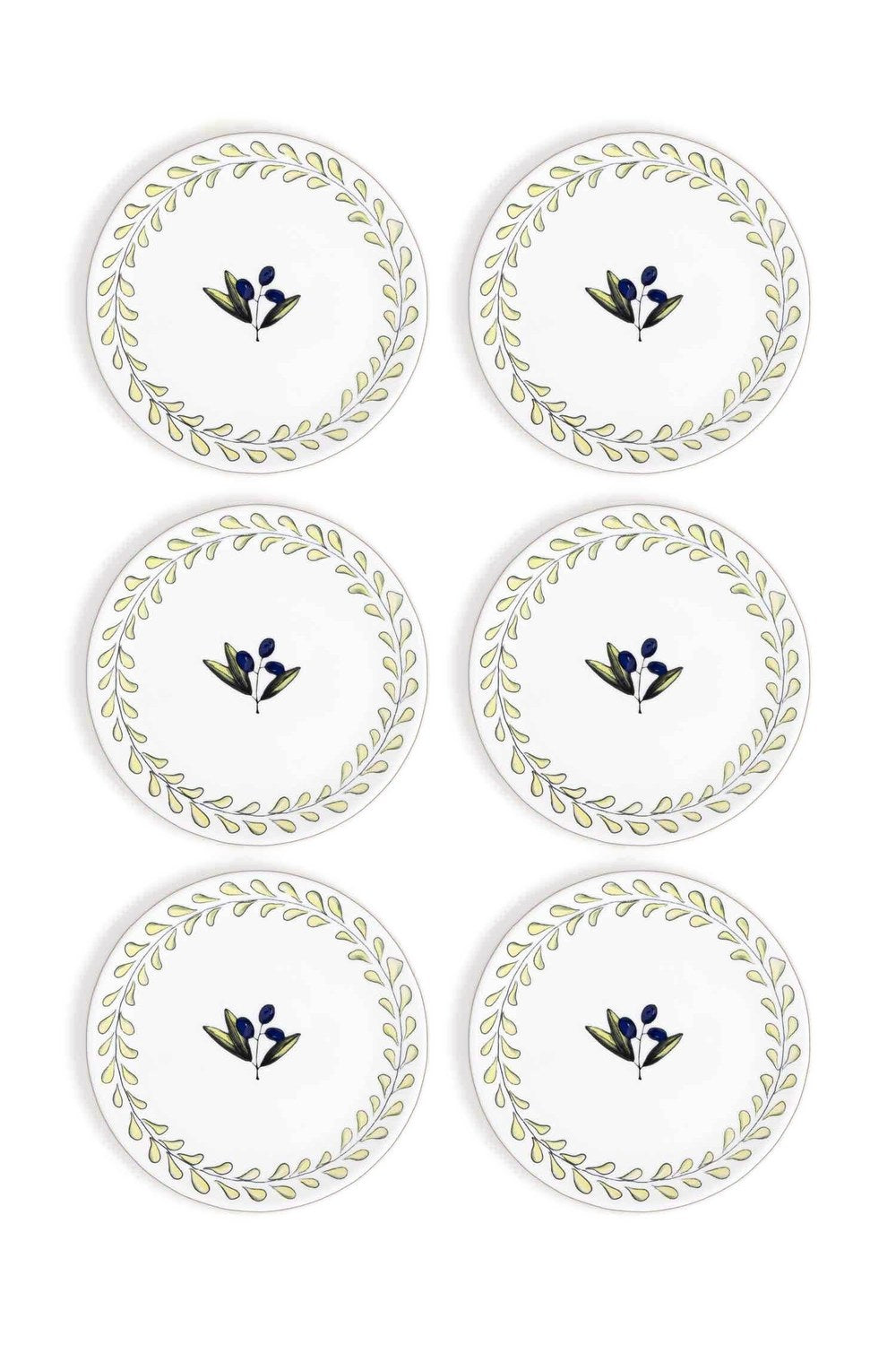 Olivos Pasta Tabağı 6'lı Set, 19 Cm - 2