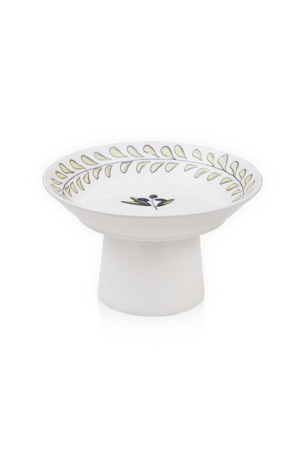 Olivos Ayaklı Servis Tabağı 20 Cm - 1