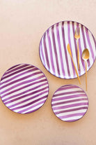 Joy Pasta Tabağı 6'lı Set, Mor, 19 Cm - 3