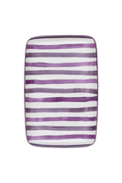 Joy Dikdörtgen Servis Tabağı Mor 33x21 Cm - 0