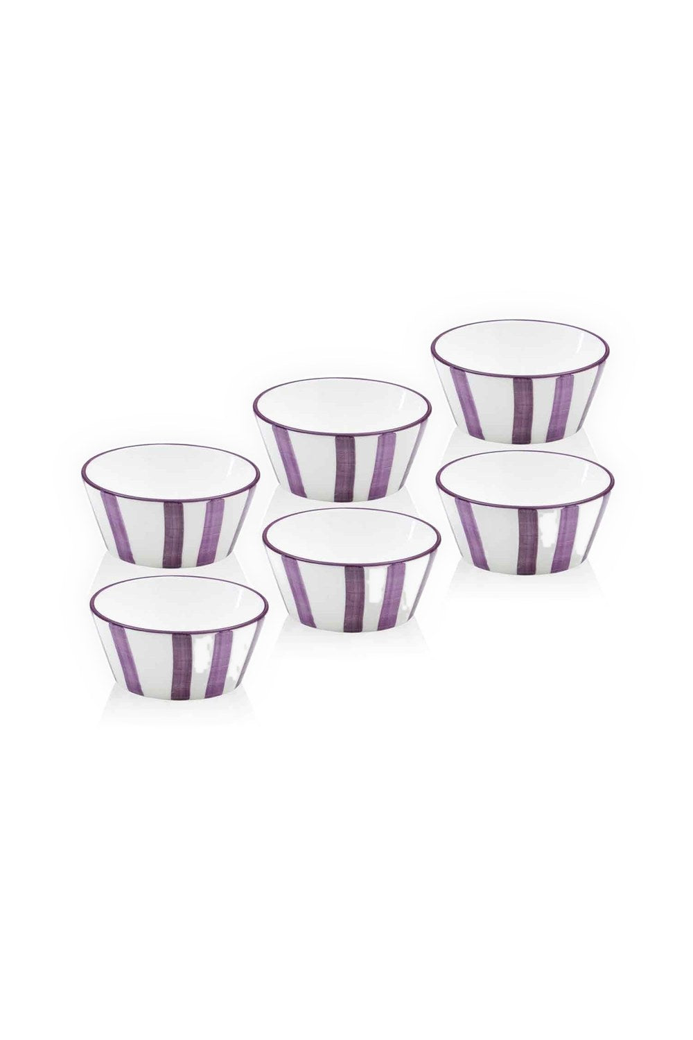 Joy Sosluk Çerezlik 6'lı Set, Mor, 10 Cm - 0