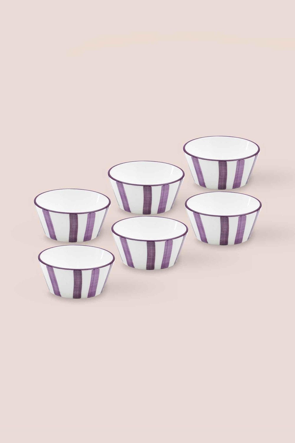 Joy Sosluk Çerezlik 6'lı Set, Mor, 10 Cm - 4