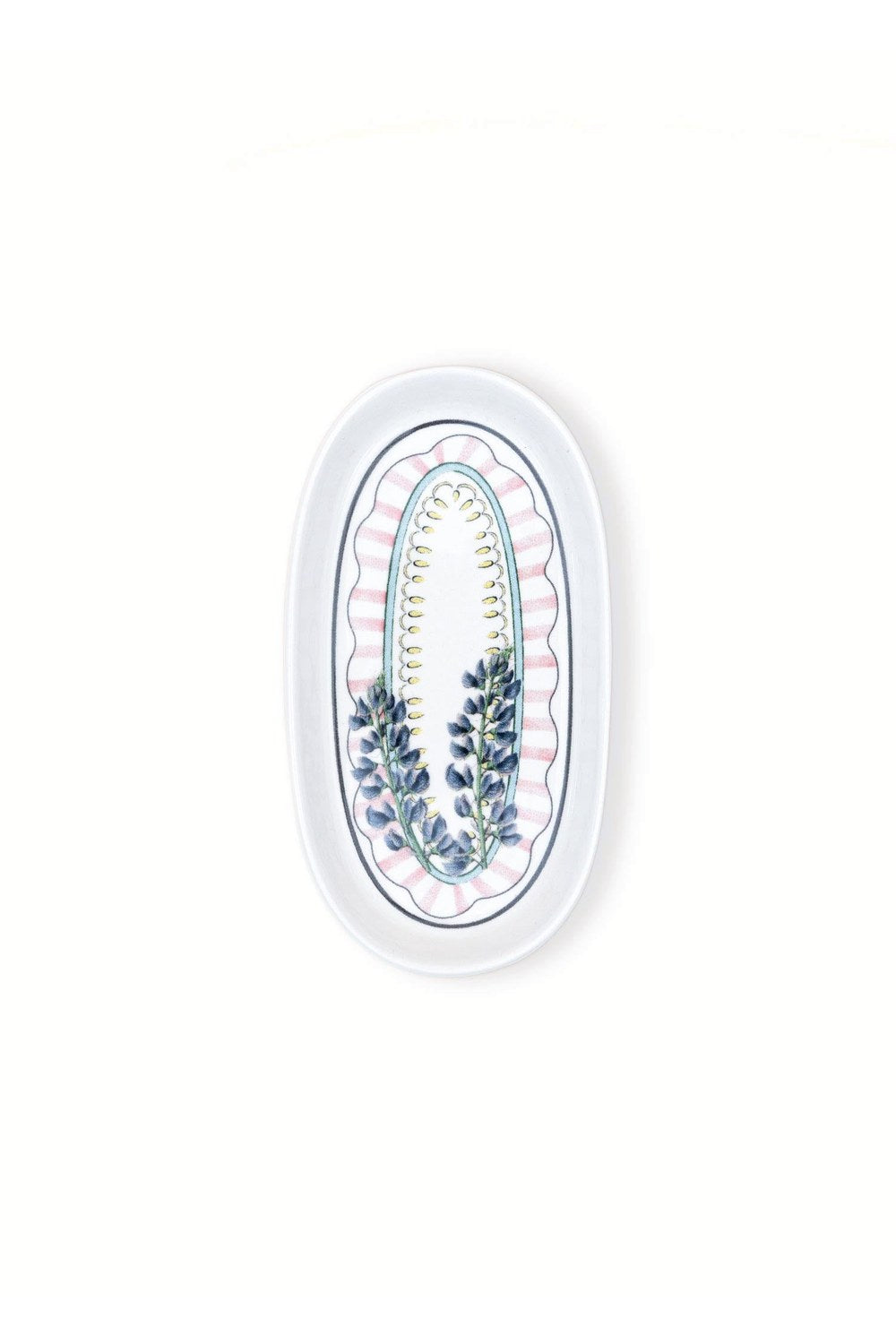 Spring Oval Servis Tabağı 2'li, 17 Cm - 4