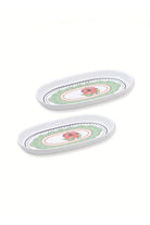 Spring Oval Servis Tabağı 2'li, 23 × 14 Cm - 2