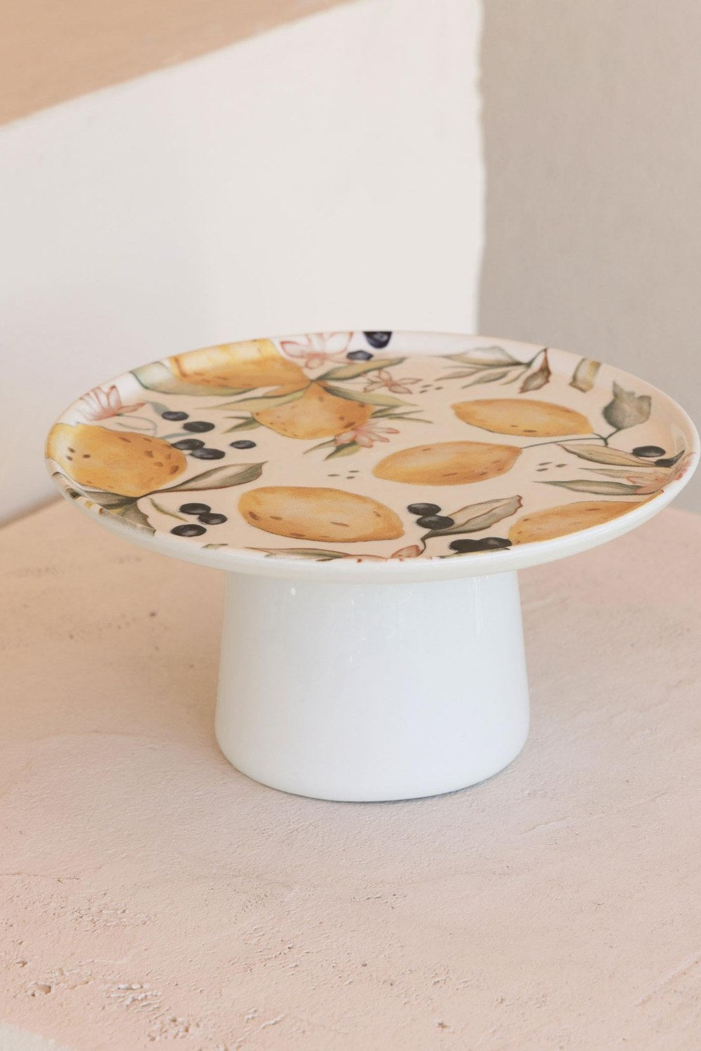 Limoncello Ayaklı Servis Tabağı 26 Cm - 1