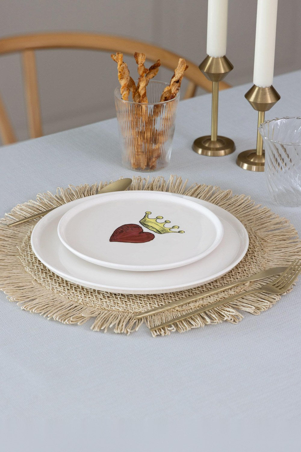 Luv Pasta Tabağı 6'lı Set, 19 Cm - 1