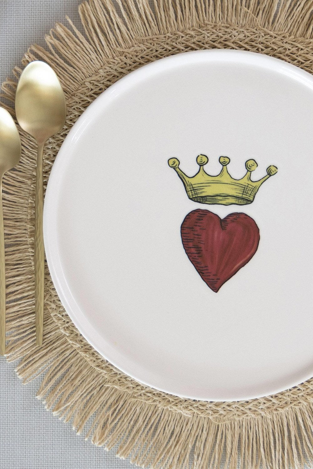Luv Servis Tabağı 6'lı Set, 26 Cm - 4