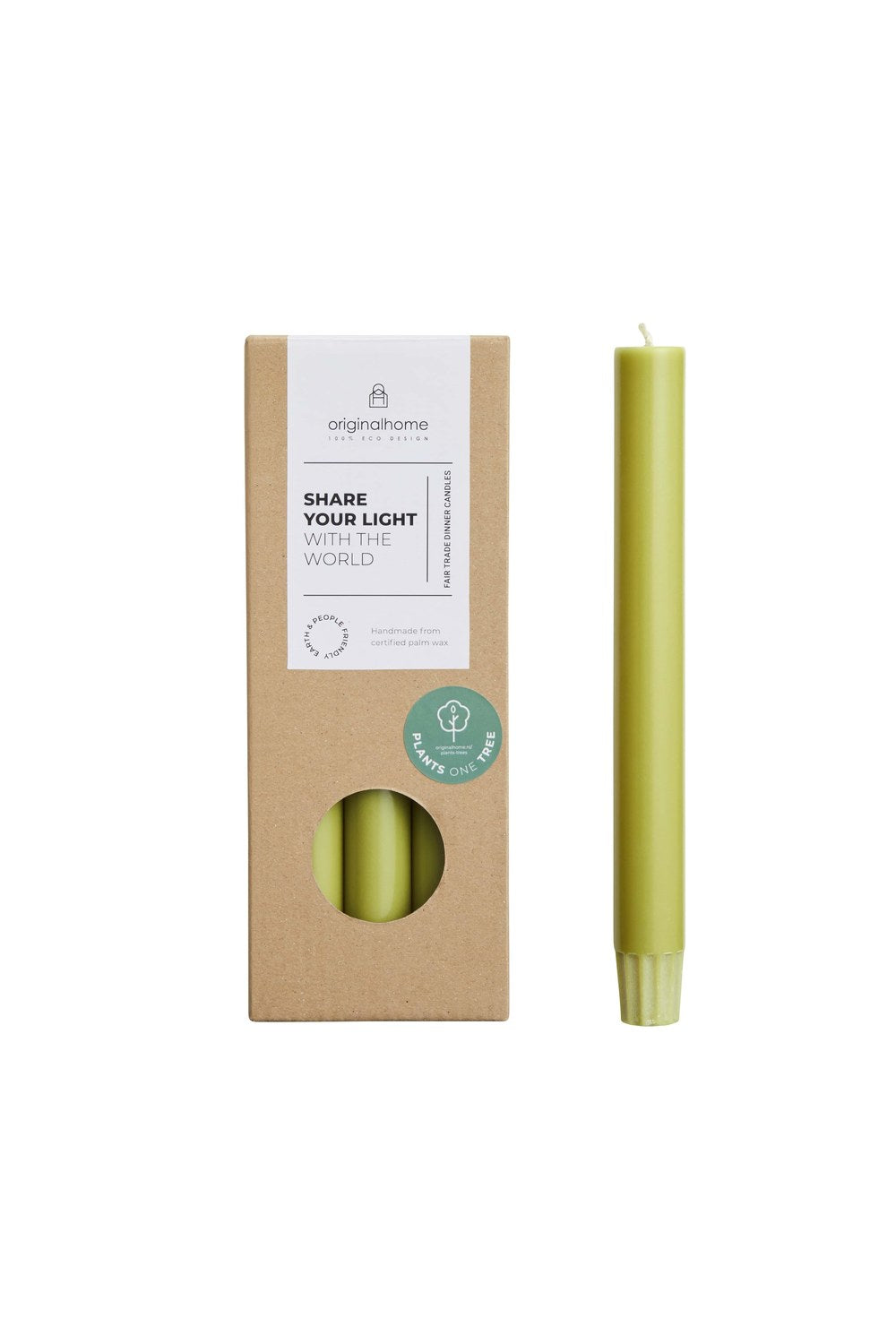 Şamdan Mumu Moss 20 Cm - 0