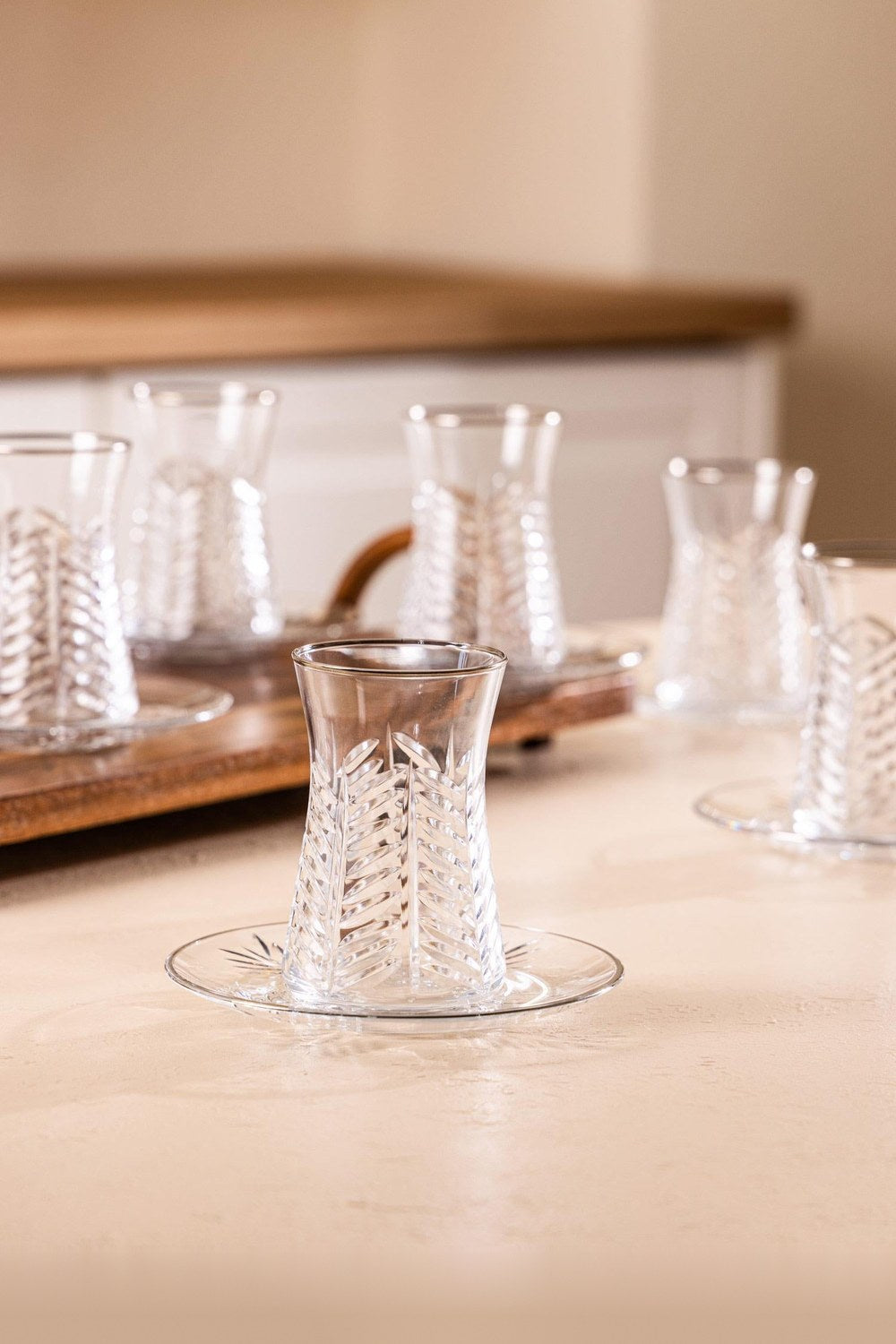 Wheat Çay Seti Gümüş 12 Parça - 1