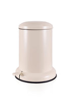 Metal Pedallı Çöp Kovası Bej 25 Lt - 1