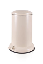 Metal Pedallı Çöp Kovası Bej 30 Lt - 1