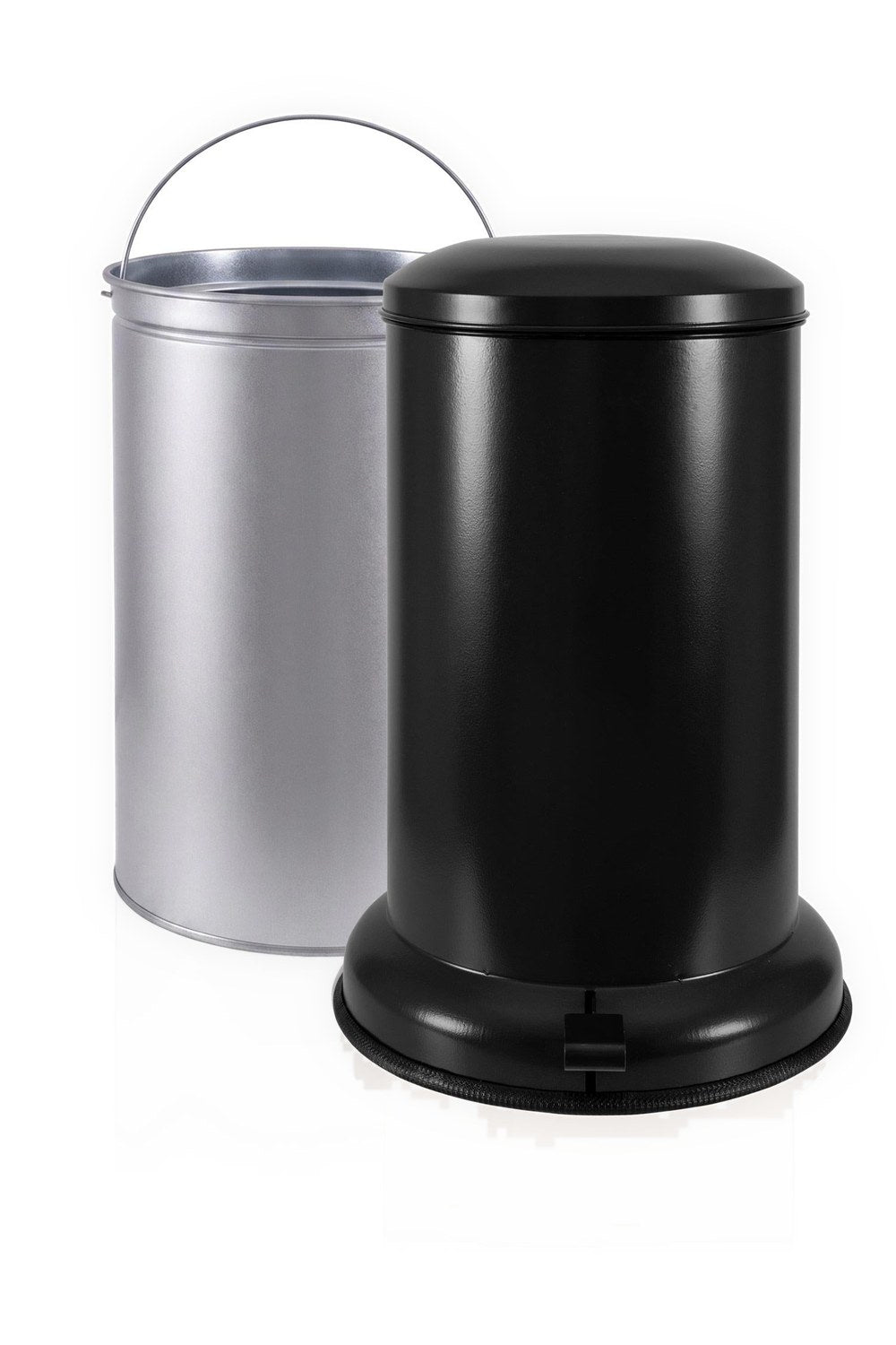 Metal Pedallı Çöp Kovası Siyah 30 Lt - 2