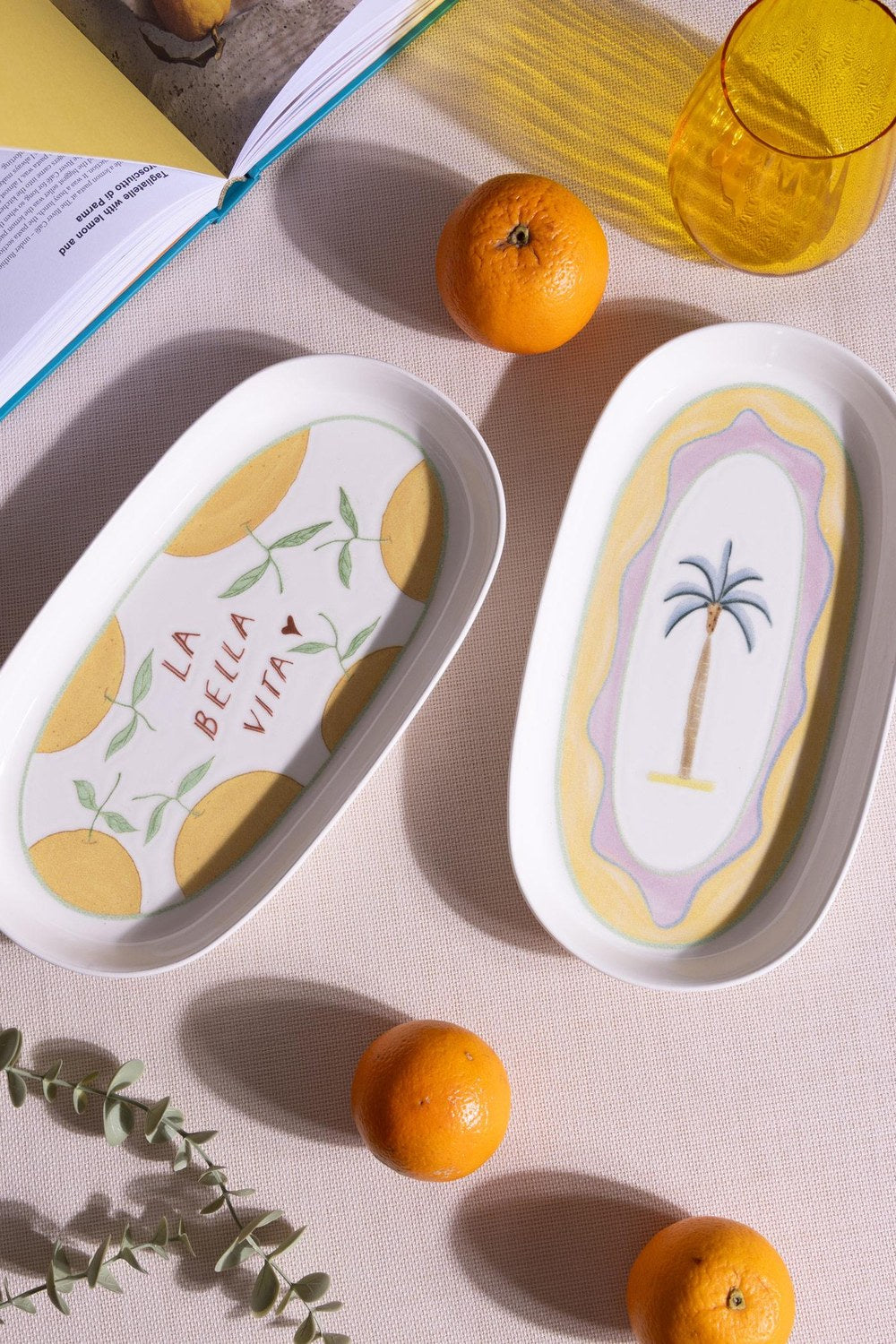 Italian Summer Oval Servis Tabağı 2'li, 29 Cm - 3