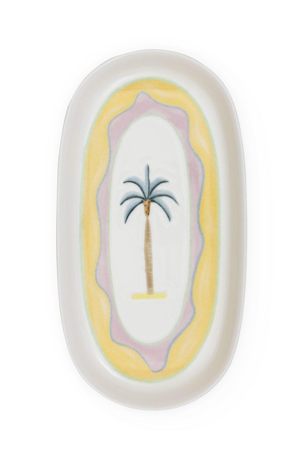 Italian Summer Oval Servis Tabağı 2'li, 23 Cm - 4
