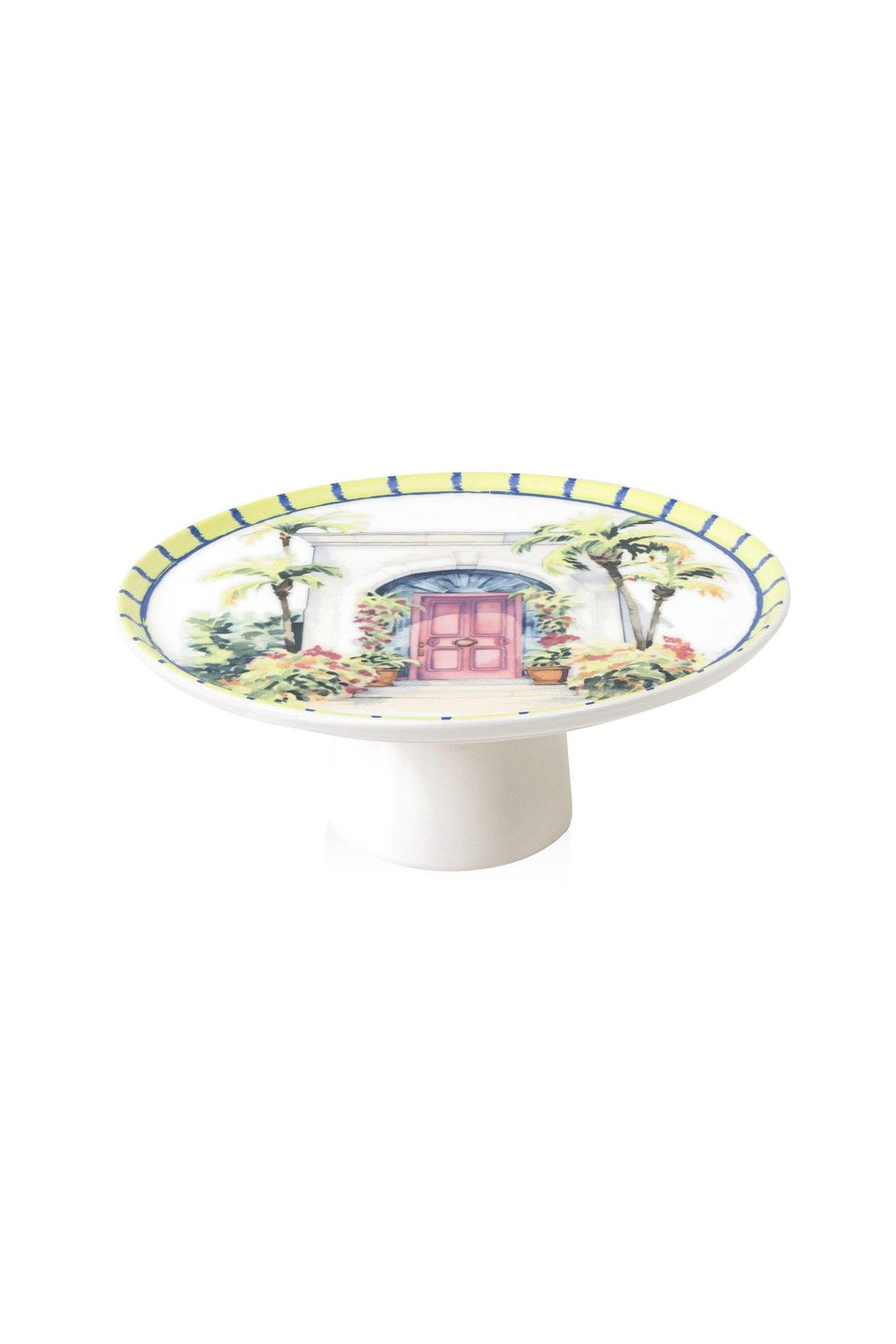 Palma Ayaklı Servis Tabağı 10x26 Cm - 1